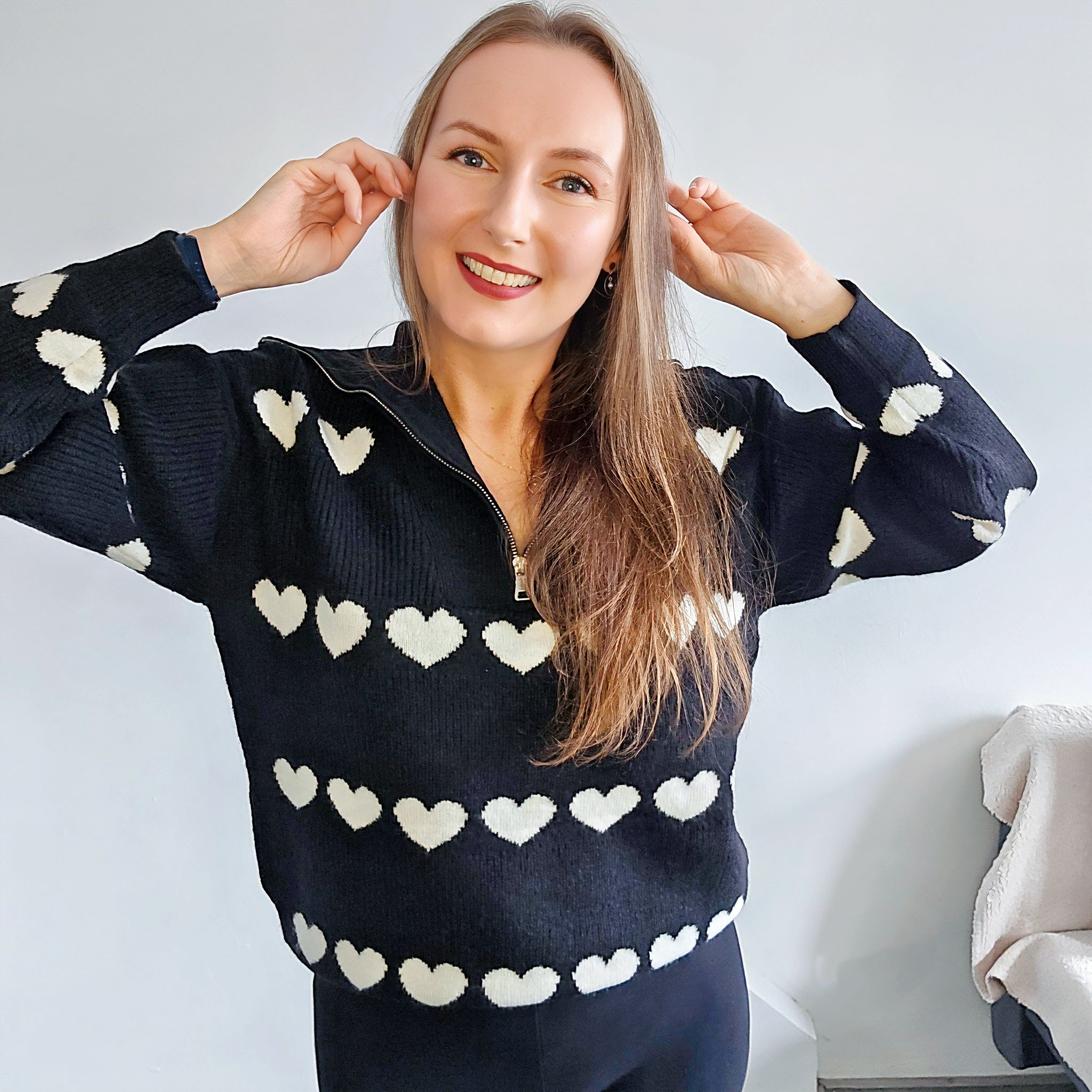 Sweter serca