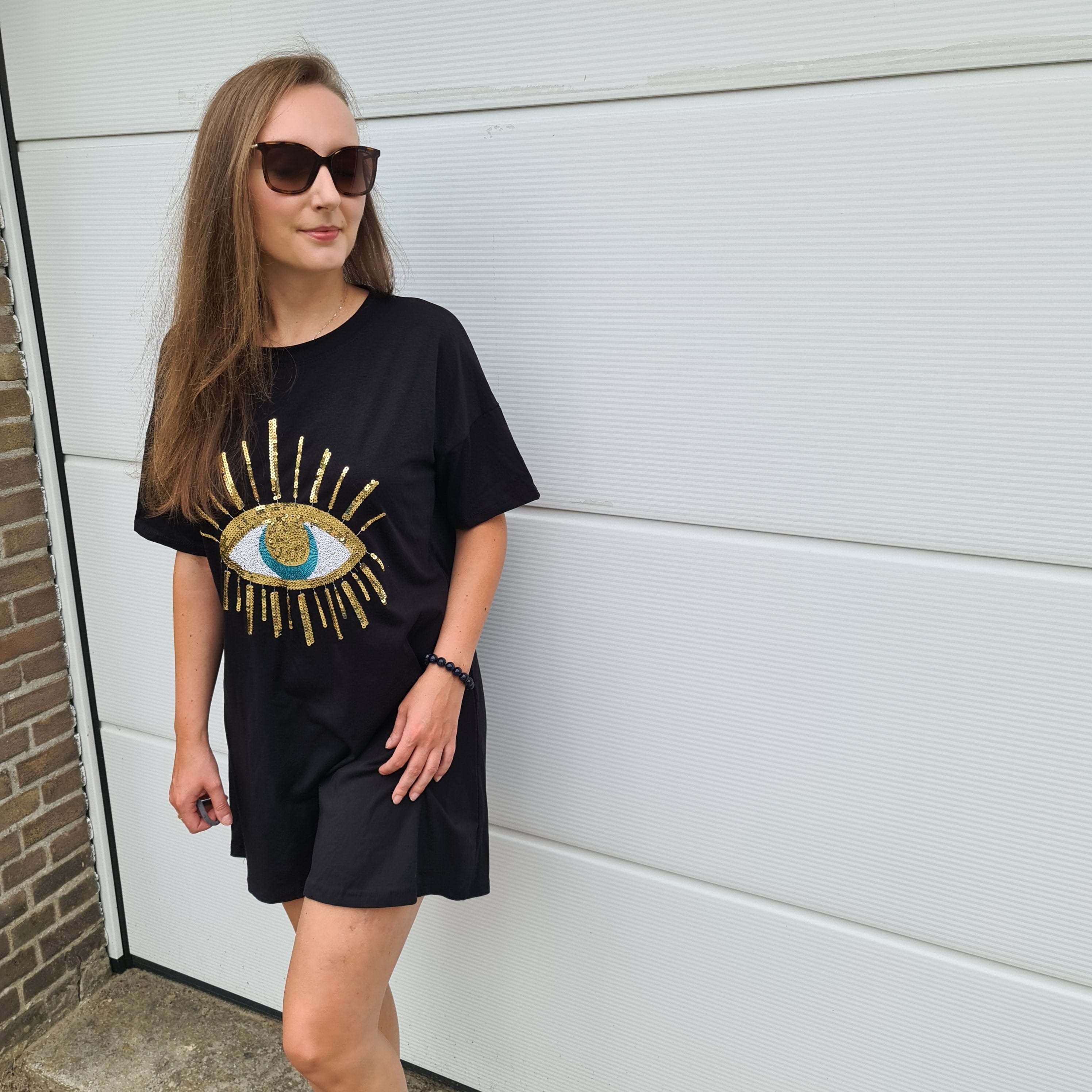 Sukienka bawełniana t-shirtowa