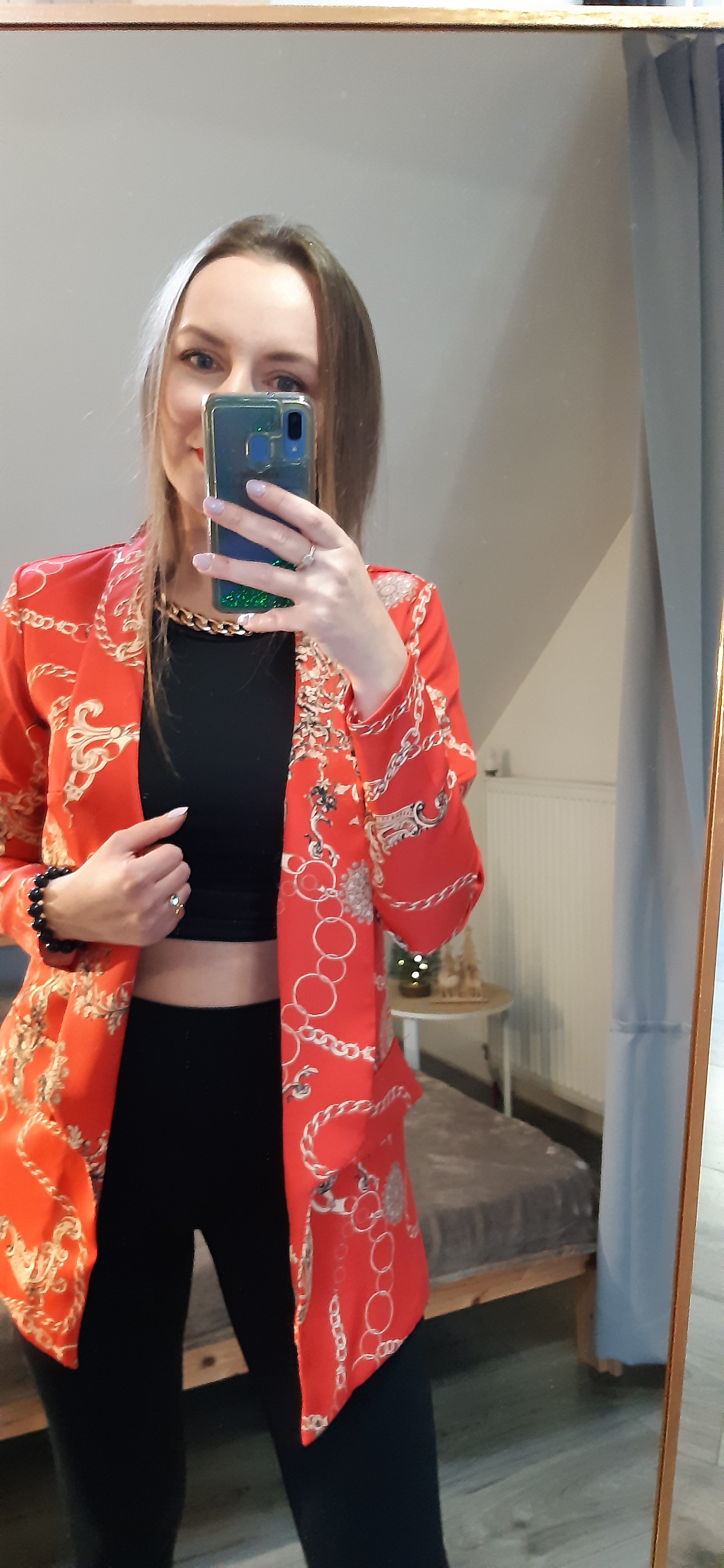 Crop - top - czarny