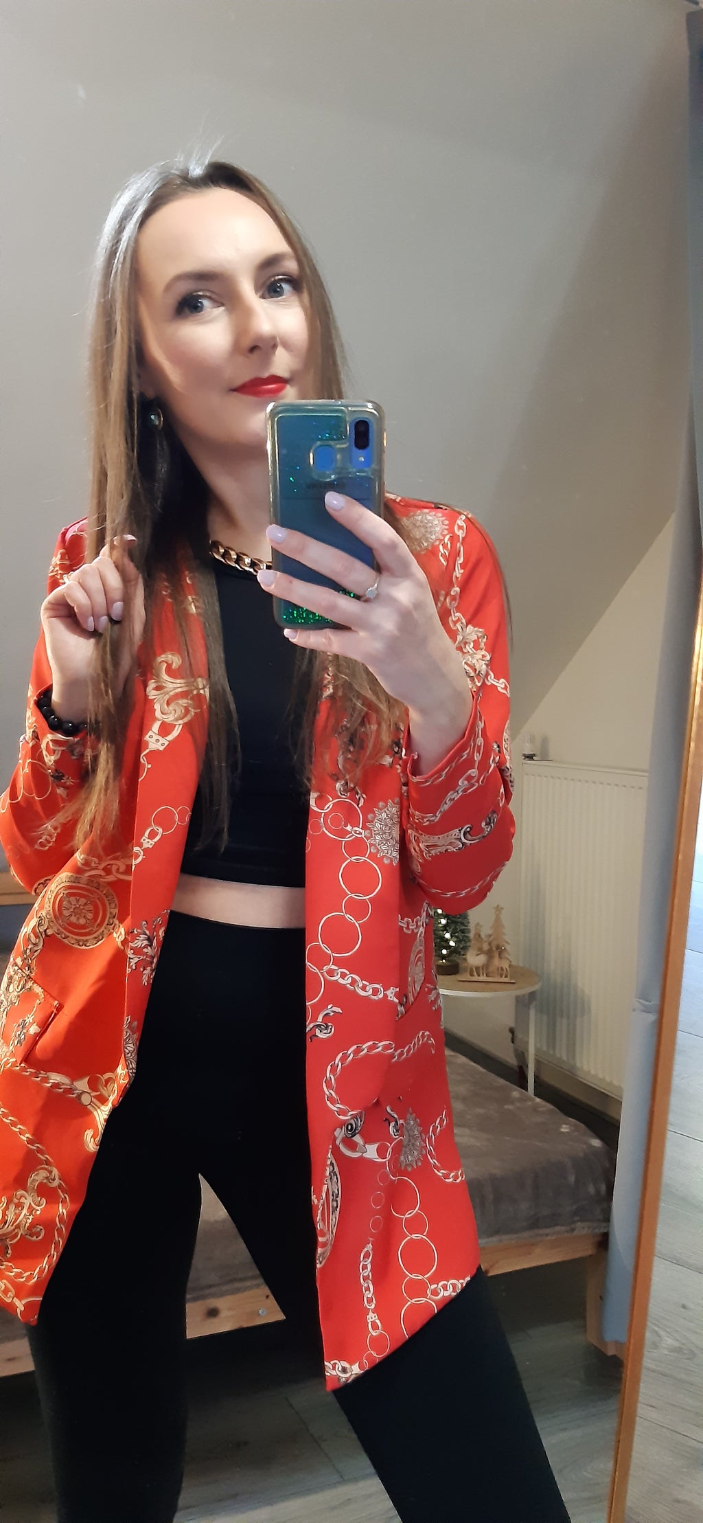 Crop - top - czarny