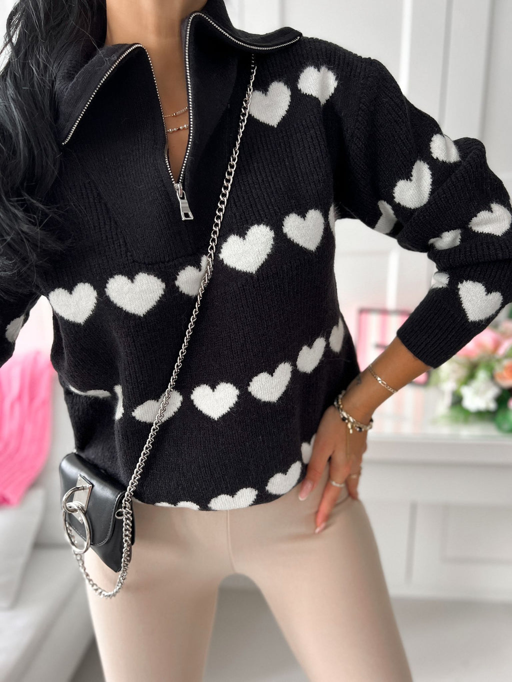 Sweter serca