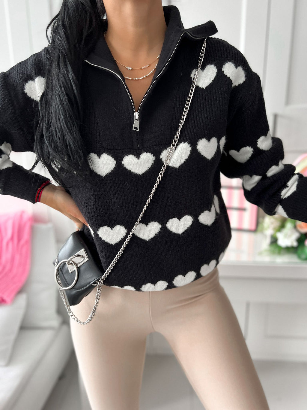 Sweter serca
