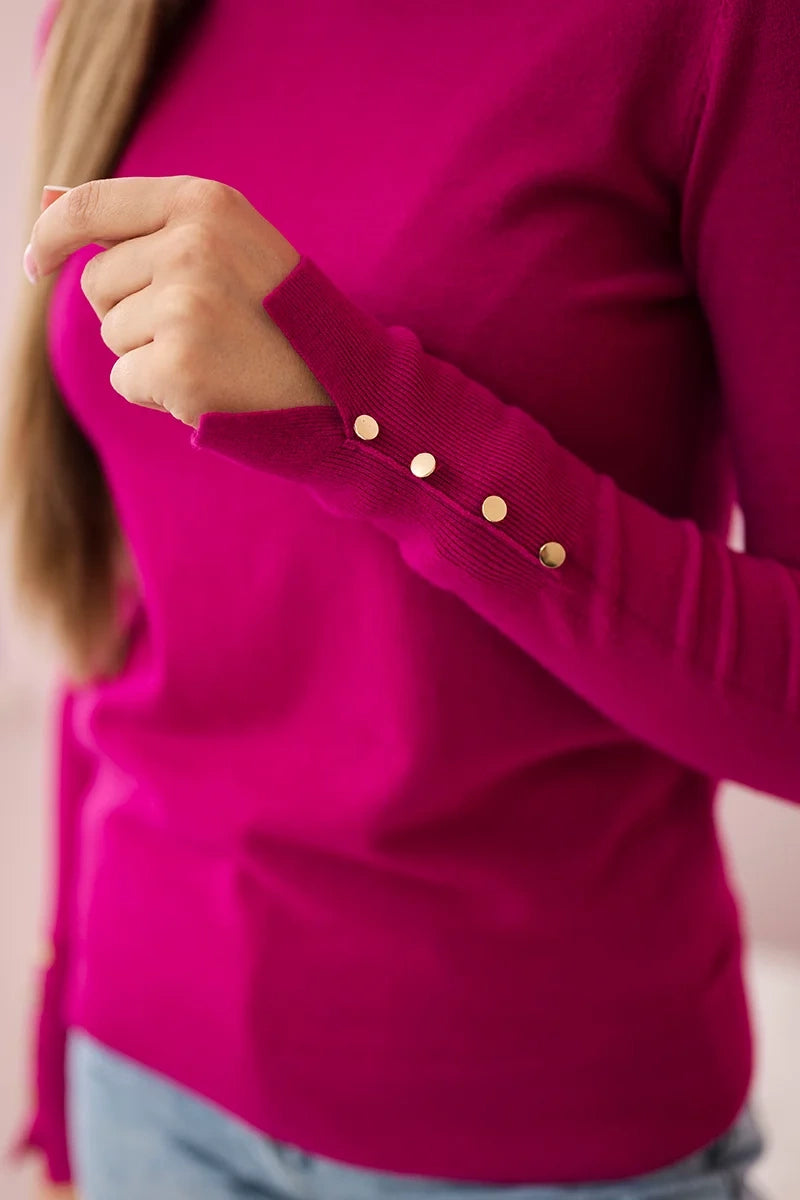 Sweter z golfem