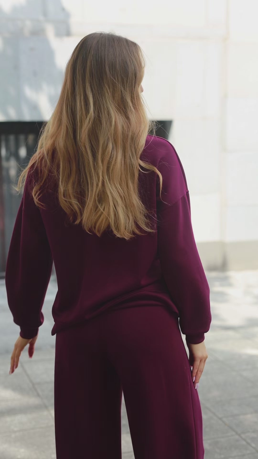 Komplet masełko Classic - bordo