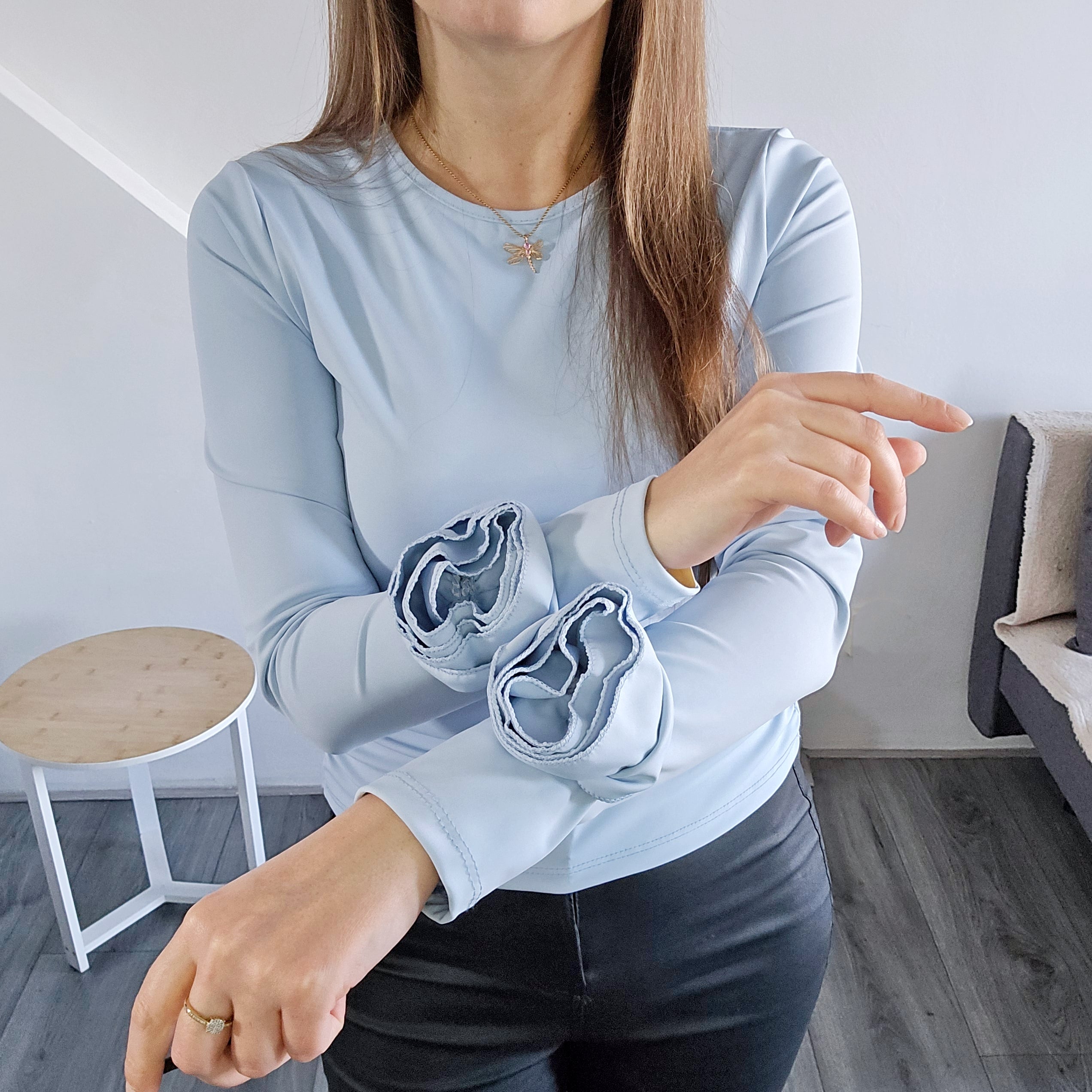 Bluzka z kwiatkiem 3D